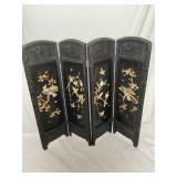Vintage Oriental Half Room Divide Art Piece