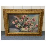 Framed Lorraine Trayer oil on canvas