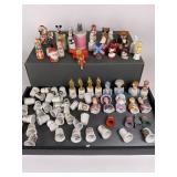 Vintage Mix Thimble Collectors Lot