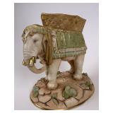 W&R  Austria Porcelain Elephant Figurine