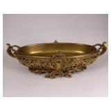 Large Bronze w/ brass insert center bowl