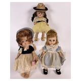 3 Vogue Ginny Dolls