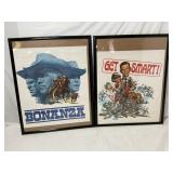 Two Vintage TV Posters