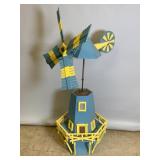 Decorative wooden windmill