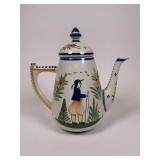 Vintage Quimper Coffee Pot