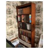 Wooden Bookcases with Five Shelves Each