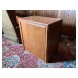 Wood Display Cabinet with Open Design