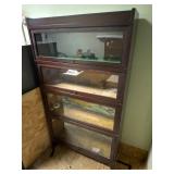 Globe Wernicke Four Stack Mahogany Bookcase