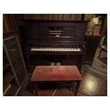 Hansel Upright Player Piano with Bench