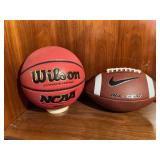 Wilson Basketball & Nike Football