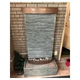 Modern Slate & Metal Water Fountain