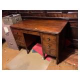 Mahogany Office Desk With Drawers
