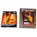 2 Ltd.Ed.Marvel Firestar Busts Diamond Select+Bowe
