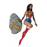 Rare Hand Painted Wonder Woman Statue Bill Craft