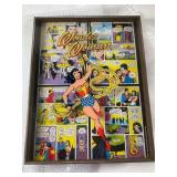 1974 Wonder Woman Comic Art Glass Frame