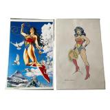 Original Ramona Fradon & Mark Sparacio Wonder Woma