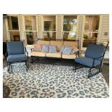 Metal Patio Furniture Set With Cushions