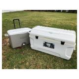 Two Igloo Coolers in Used Condition