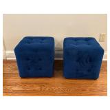 Modway Upholstered Cube Ottomans