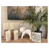 Decorative Grouping with Home Accents