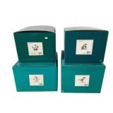 4 Walt Disney Classics Statues