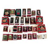 30 Hallmark, Enesco, Nesco Ornaments Assort
