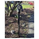 Cast Iron Horse Head Hitching Post