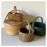 Nantucket Style Basket and Basket Group