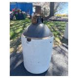 5 Gallon Stoneware Crock Jug with Chips