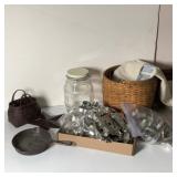 Primitive Kitchenware and Griswold Skillet