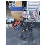 Hocken Tools, Extension Cords, Porch Saw Lot
