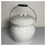 Chamber Pot with Wire Bail Handle