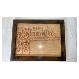 Reproduction German Fraktur by Pat Huszar 199