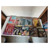 Books on Guns, Clocks, and More