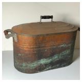 Antique Revere Copper Boiler Tub