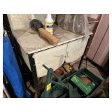 Ideal Galvanized Double Basin Sink with Lid