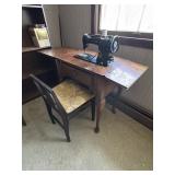 Singer Sewing Machine Model AD507371 with Cab