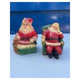 MCM Chalkware Santa Claus Coin Banks 10.5"
