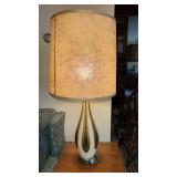 Mid-century Ceramic Table Lamp, 35 Inches