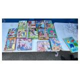 13 Mixed Puzzles, Many Disney