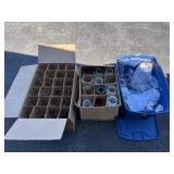 Glass Hurricane Chimneys Lot, 10 Inches