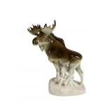 Imperial Porcelain Moose Figurine 13