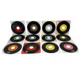 12 Collectible 45 RPM Records