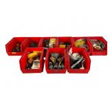 Electrical Equipment Lot, Nine Bins, Untested