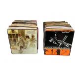 Long Box of 45 RPM Singles Various Artists
