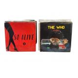 Long Box of 45 RPM Records, Various Artists