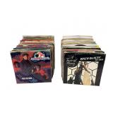 Long Box of 45s with Picture Sleeves