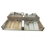 Four RCA Mounting Shelves, Mixed Condition
