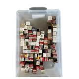 30 L Rubbermaid Bin of 6J7, 1620 Tubes, Ass