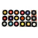 18 Collectible 45 RPM Singles